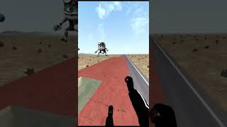 Crazy Frog Chase on Desert Road Nextbot Gmod
