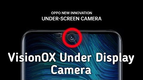 VisionOX Under Display Camera | Finally Under Display Camera in 2020 | Transparent Display