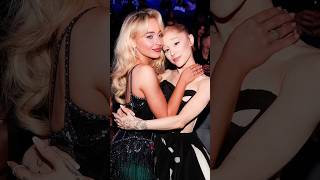 when Sabrina Carpenter taller than Ariana Grande #celebrity