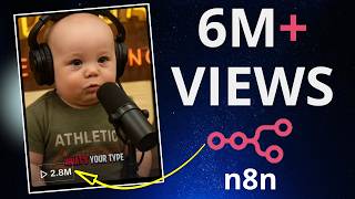 Viral Baby Podcast AI Automation In 2 Minutes | n8n AI Agent