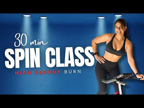 30 Minute FAT BURN + FEEL GOOD! Spin Class