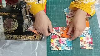 Let's  reveal  the secret of beautiful patchwork block 