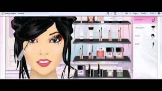 Stardoll Makeup Tutorial: Gothic Look