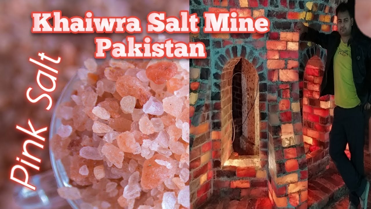 Salt In Pakistan Khewra Salt Mine -Pink Salt - Khewra Namak Ki Kaan - Hamailan Salt in ...