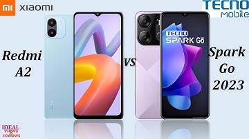 redmi A2 vs tecno spark go 2023