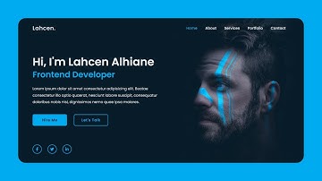 Build a Modern Portfolio Landing Page with HTML & CSS - Step-by-Step Guide (Mobile-First Design)