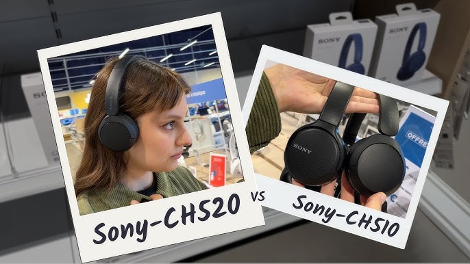 Sony CH520 Wireless On-Ear Bluetooth Headphones with Microphone WH-CH520  WHCH520 WHCH510 WH-CH510