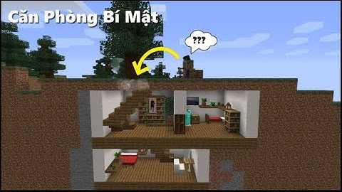✔ Cách Làm HẦM BÍ MẬT Trong Minecraft