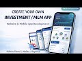Create your own investment app😱🔥 / website development tamil online Appxnow