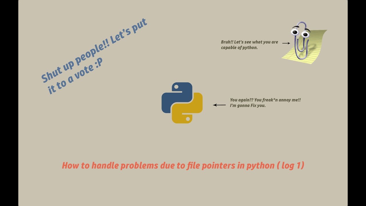 Problems with file in python?? Let's Linx it!! - YouTube