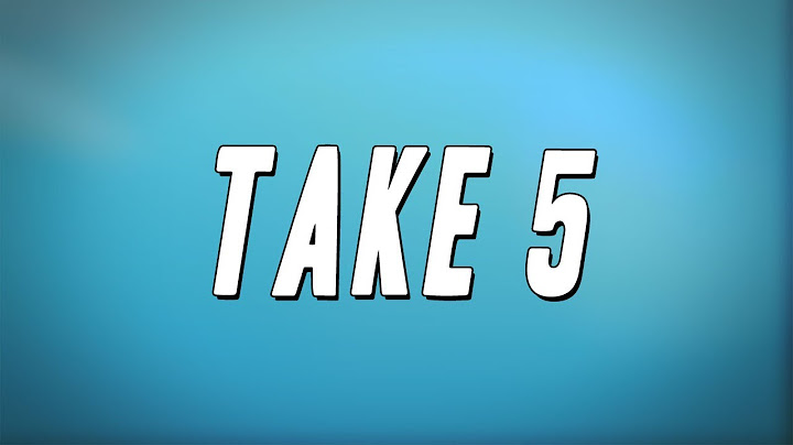 Shiva - Take 5 (Testo)