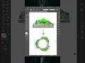 Circle Wrap Effect in illustrator  #shorts  #illustratortips #illustratortutorial