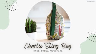 Charlie Sling Bag PDF Sewing Pattern -  Australia