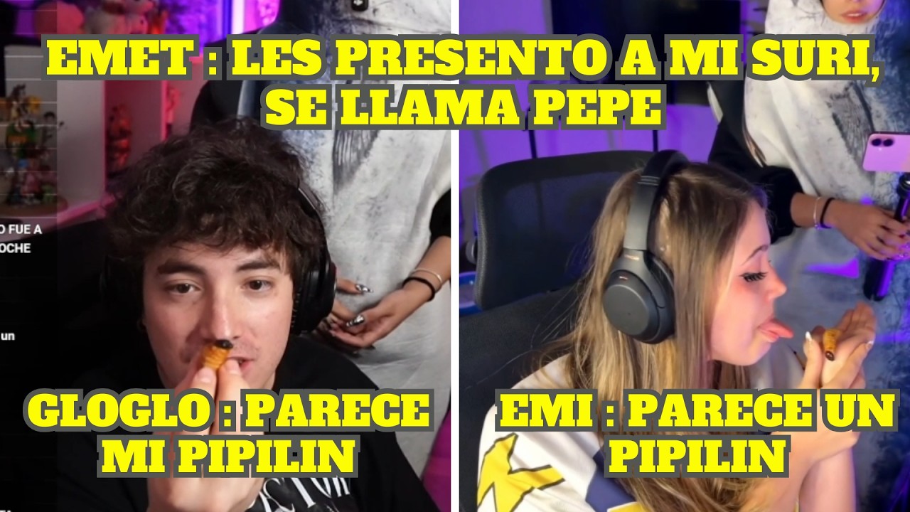 EMETSUKI LES MUESTRA SU MASCOTA SURI A GLOGLO Y EMIKUKIS