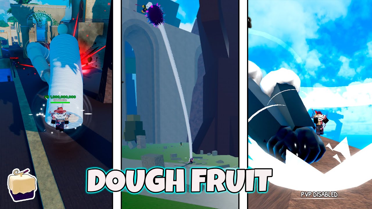 TESTANDO A FRUTA DO KATAKURI (Mochi Mochi No Mi/Dough) NO KING LEGACY (KING  PIECE) - ROBLOX 