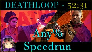 DEATHLOOP - Any% Speedrun 52:31 RTA PB