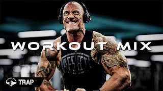 BEST GYM WORKOUT MUSIC MIX 2024 💪 POWERFUL TRAP & BASS 🔥 GYM MOTIVATION MUSIC 2024