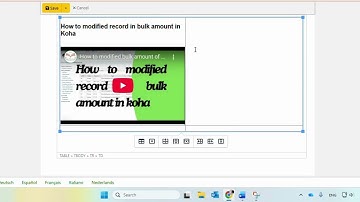 How to embedded youtube videos on any webpage or Koha