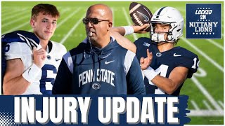 Ethan Grunkemeyer saves the Penn State QB depth chart after Jaxon Smolik's injury