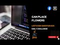 Can Place Flowers | Leetcode | Question number 605 | Daily Challenge