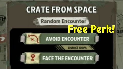 Crate From Space Free Perk! Random Encounter | The Walking Zombie 2