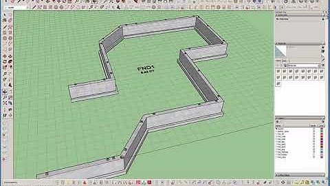 Medeek Foundation Plugin:  Tutorial 9 - Moving Stemwall Segments