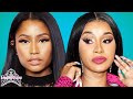 Cardi B caught stalking Nicki Minaj on twitter...again! | Cardi speaks on  "fake" female rappers