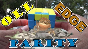 OLL PARITY Edge Parity, Yellow Parity, Dredge Parity 4X4 No Algorithm Easy Rubiks Cube 4K HD