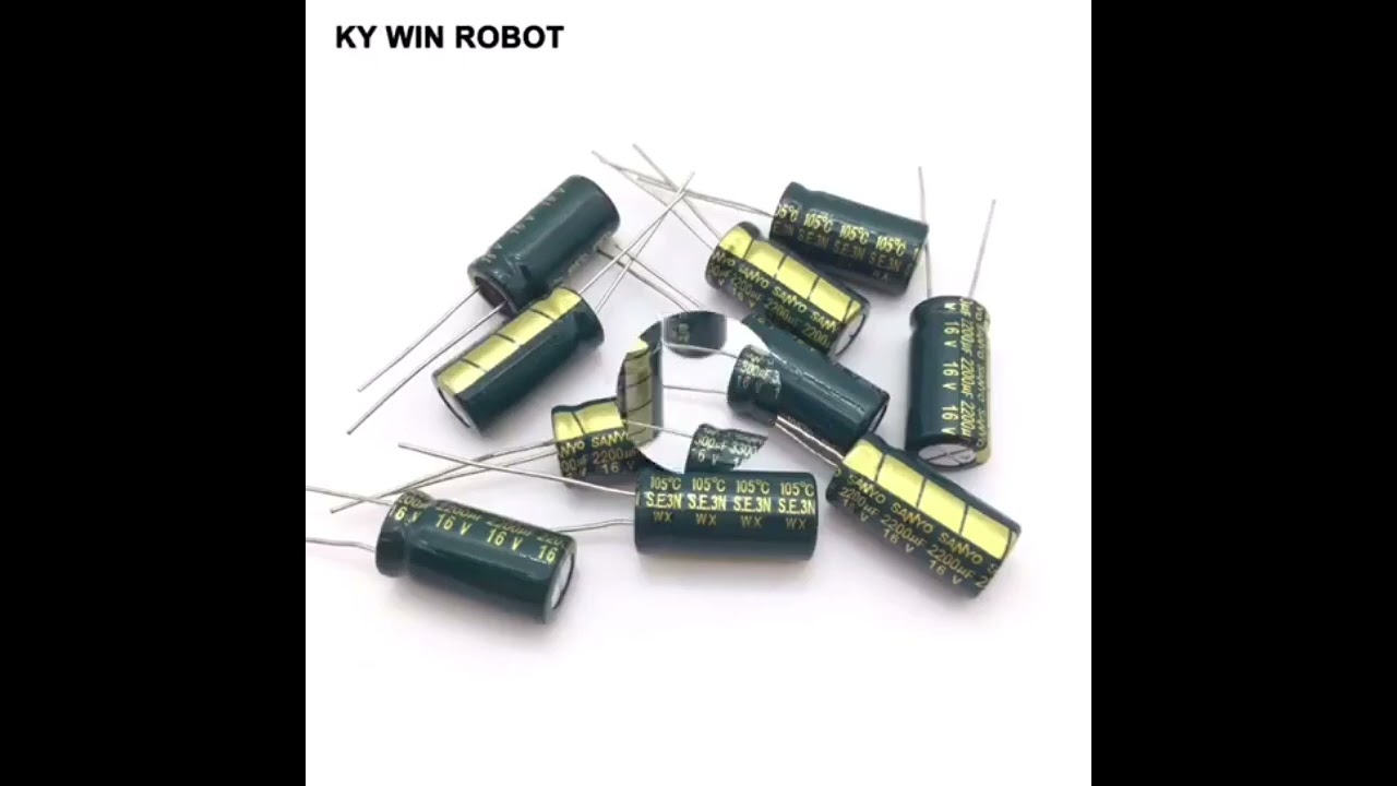 10V 16V 25V 35V 50V 400V High Frequency Low ESR Aluminum Capacito