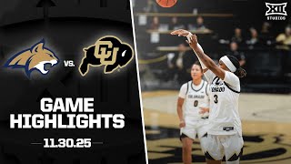 Montana State vs Colorado Game Highlights 2025 26 Big 12 Women s Basketball