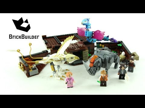 Lego Newt's Case of Magical Creatures 75952 - New Fantastic Beasts - Lego  Speed Build - YouTube