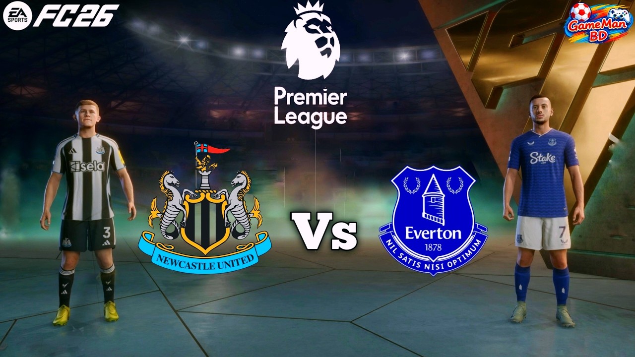 FC 26 - Newcastle vs Everton / Premier League 25/26.Full Match