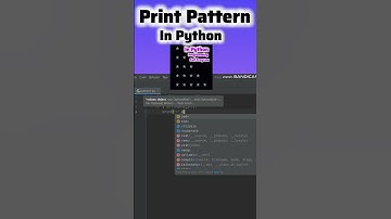 Print Pattern in Python Programming #shorts #shortsfeed #python #coding #programming