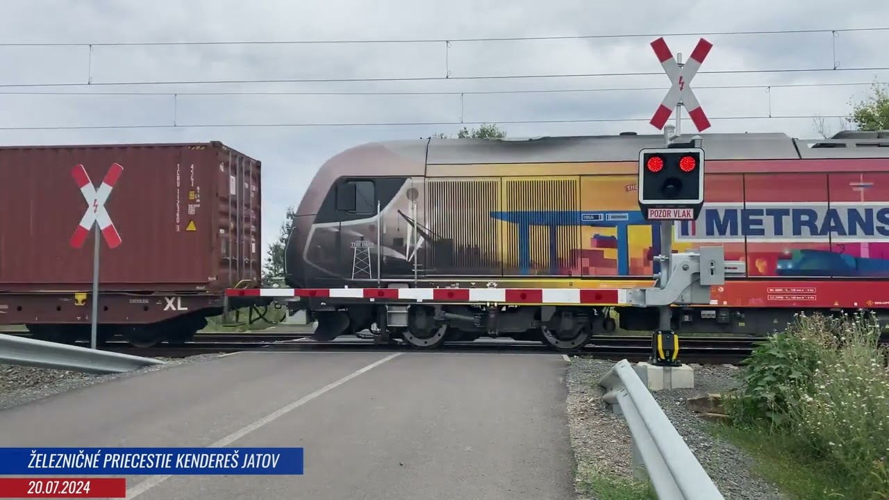Železničné priecestie Kendereš Jatov 20.07.2024