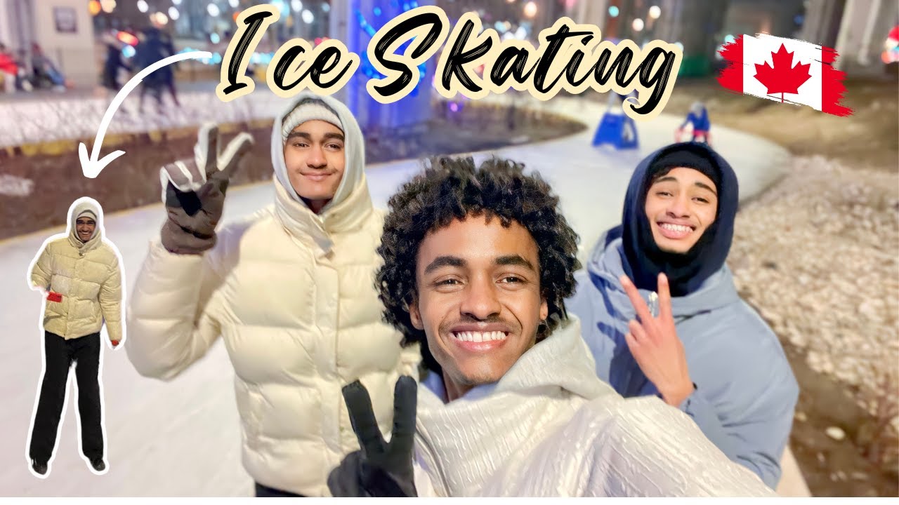 WAXAN AADNAY ICE SKATING OO MAR HORE IGU DAMBEYSAY IYO WIXI IGA RAACAY 😂⛸️