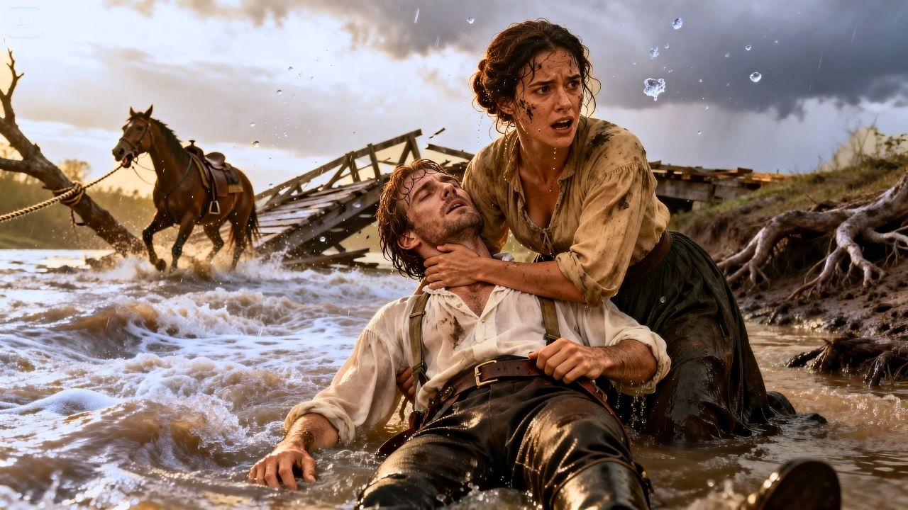 VENKOVANKA ZACHRÁNILA HRABĚTE PŘI POVODNI… A MÍSTO ZLATA SI PŘÁLA ŠKOLU