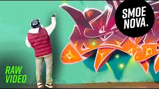 Raw BURNER Graffiti TUTORIAL in abandoned FACTORY