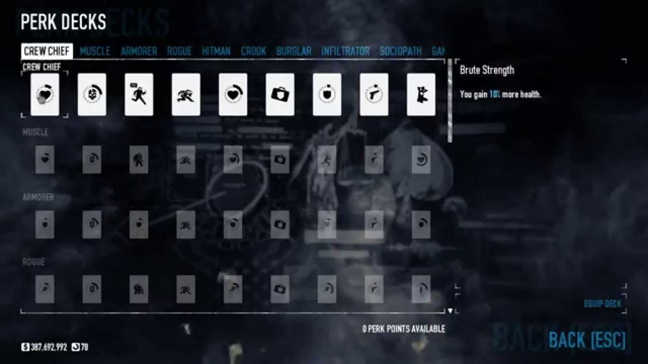 Skill do payday 2 фото 68