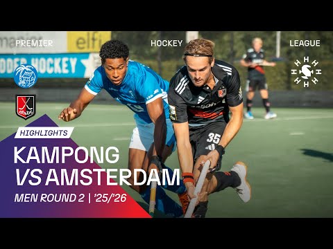 Top Clash in Utrecht 🧨 Kampong – Amsterdam 🏑 Tulp Hoofdklasse Men ‘25/’26 | Highlights thumbnail