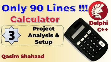 Calculator 03 - Project Analysis & Setup