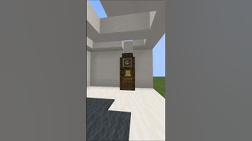 Minecraft Tutorial | Cách xây đồng hồ trang trí hoạt động được | Moon GMC #minecraft