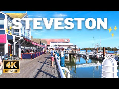 Vídeo: Visite Steveston Village em Richmond, British Columbia