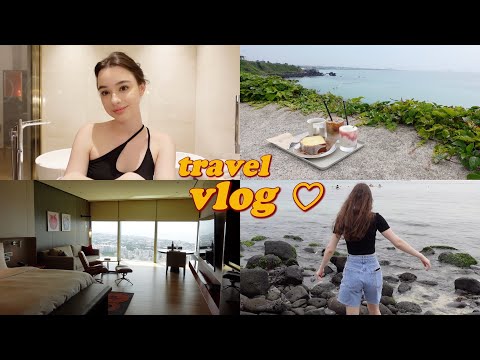 travel VLOG♡ my first trip to Jeju Island! hotel / shopping / food  / my ultimate relaxation~