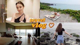 travel VLOG♡ my first trip to Jeju Island! hotel / shopping / food  / my ultimate relaxation~
