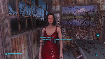 Piper mad at me for siding with the Institute.