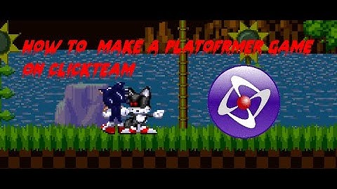 How to make a platformer game on Clickteam Fusion 2.5 | Tutorial