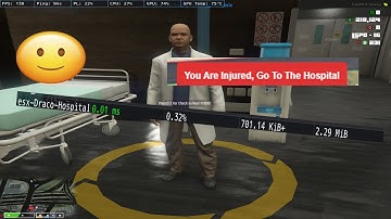(Optimized) FiveM Hospital Healing/Revive With Injury System  || Draco-Customs || 3 in 1 Merged