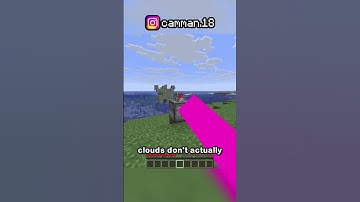 The Rarest Cloud In Minecraft...