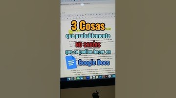 Trucos que NO SABÍAS de Google Docs #tips #hacks #google #googleworkspace