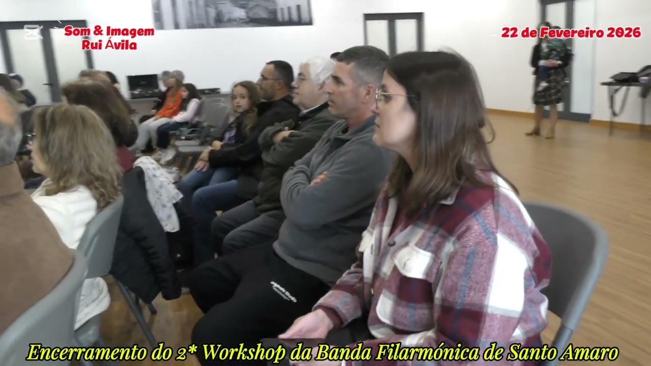 Mais uma bela execução da nossa Banda Filarmónica de Santo Amaro 22/02/26